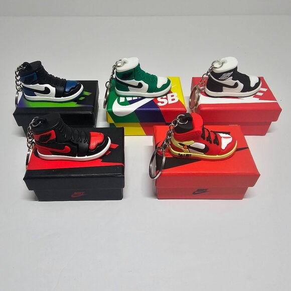 Jordan Accessories 5 Nike Shoes Key Chain 3d The Shoes Size Is